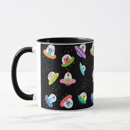 Mug CONFIGURATION DES Vaisseaux OVNI (Gauche)
