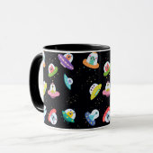 Mug CONFIGURATION DES Vaisseaux OVNI (Devant gauche)