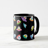 Mug CONFIGURATION DES Vaisseaux OVNI (Devant droit)