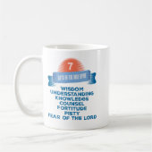 Mug Confirmation 7 Dons de l'Esprit Saint (Gauche)