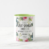 Mug Confirmation Commanditaire Cadeau Vraiment Grand c (Centre)