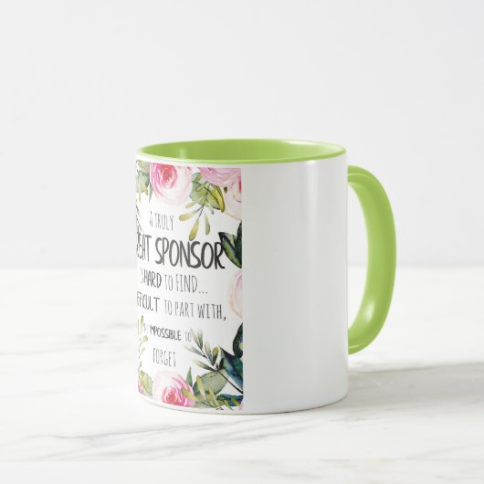 Mug Confirmation Commanditaire Cadeau Vraiment Grand c (Devant droit)