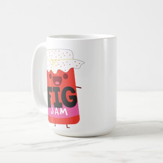 Mug Confiture de FIGUE (Devant gauche)
