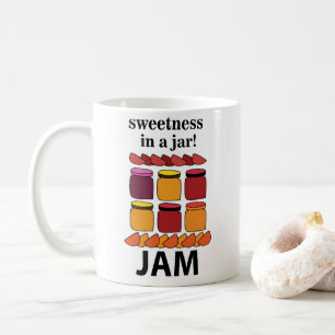 Mug Confiture de fruits douceur dans un pot Confiture