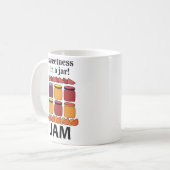 Mug Confiture de fruits douceur dans un pot Confiture (Devant gauche)