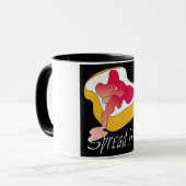 Mug CONFITURE : Écartez-la dessus ! (Devant gauche)