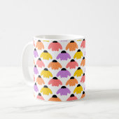 Mug Confleurs de couleur plus grands (Devant gauche)