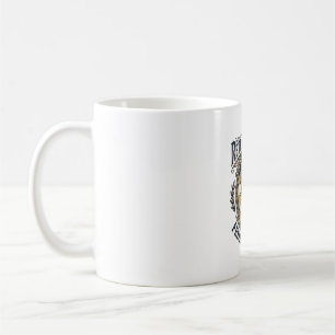 Mug Confort à la maison Golden Retriever Gravure Vinta