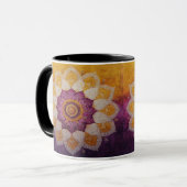 Mug Confort audacieux, Mandala (Devant gauche)