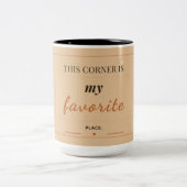 Mug Confortable pour Boire du Coin de Lecture (Centre)