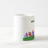 Mug Confrontation avec la réalité - alimentation des (Centre)