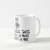 Mug Confucius athée (Devant droit)