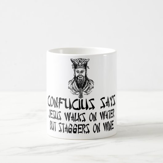 Mug Confucius athée (Centre)