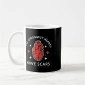 Mug Congénitale Maladie cardiaque Guerrier Conscience (Gauche)