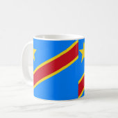 Mug Congo Drapeau en céramique Musique (Devant gauche)