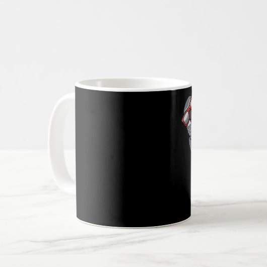 Mug Congo - Perroquet gris (Devant gauche)