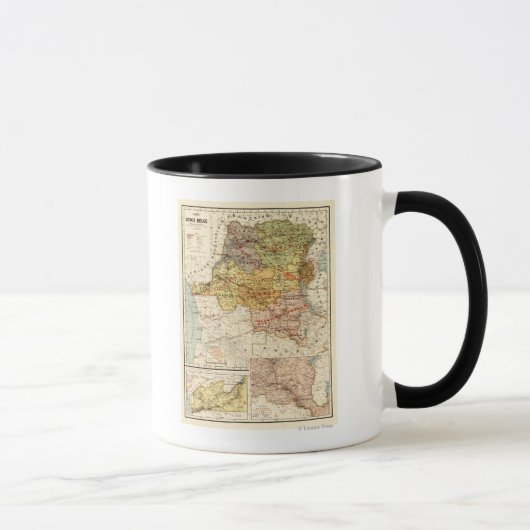Mug CongoCarte panoramiqueCongo (Droite)