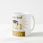 Mug Congrès personnalisé Classe de fin d'année 2021 (Devant droit)