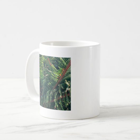 Mug conifère à feuillage persistant de pin (Devant gauche)