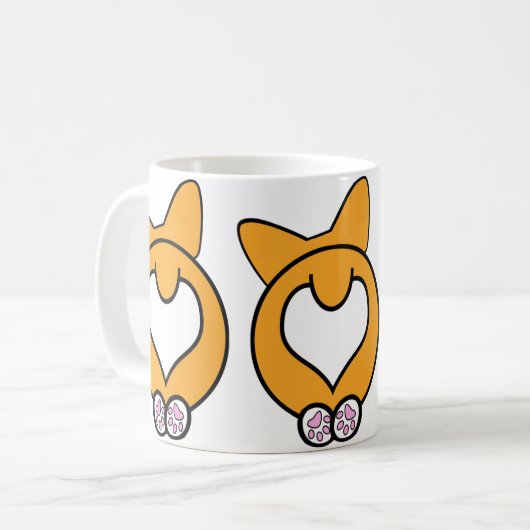 Mug Conjecture ce qui ? Bout de corgi ! (Devant gauche)