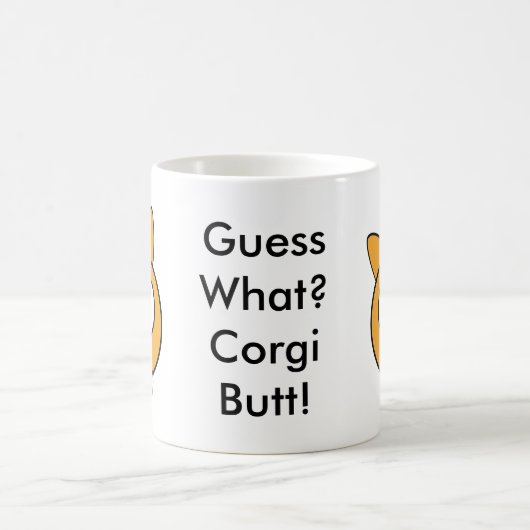 Mug Conjecture ce qui ? Bout de corgi ! (Centre)