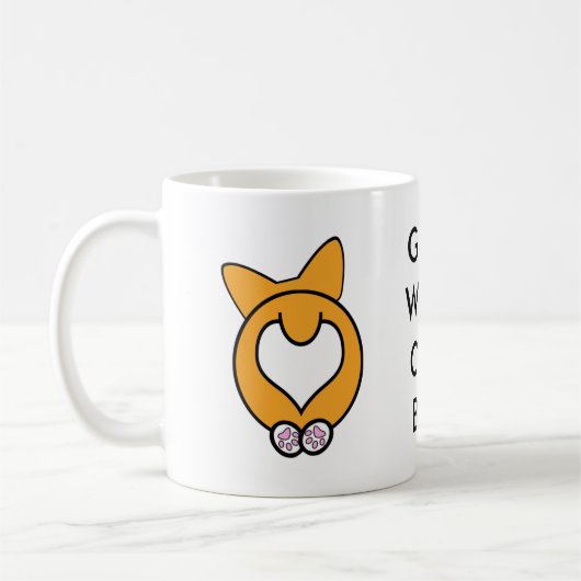 Mug Conjecture ce qui ? Bout de corgi ! (Gauche)