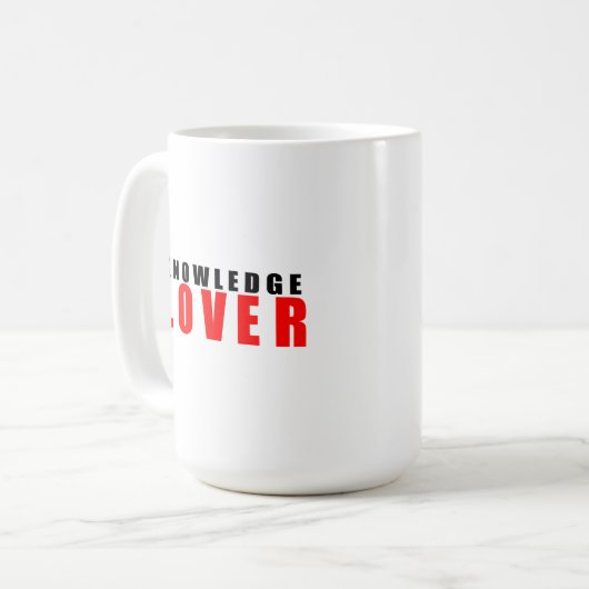 Mug Connaissance (Devant gauche)