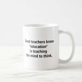 Mug Connaissances des bons enseignants