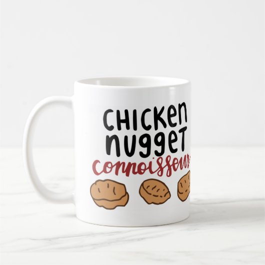 Mug Connaisseur de pépite de poulet (Gauche)
