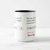 Mug Connaisseur du café (Centre)