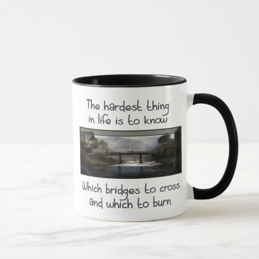 Mug Connaissez quel pont (Droite)