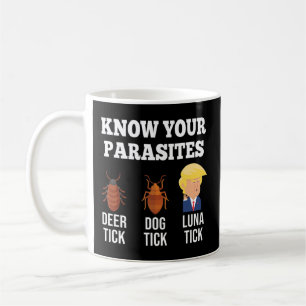 Mug Connaissez vos Parasites anti-Trump Luna Tick Resi