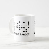Mug Connaissez votre Baudot (Devant gauche)