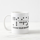 Mug Connaissez votre Baudot (Gauche)
