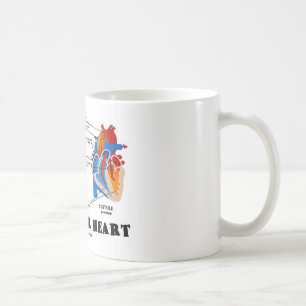 Mug Connaissez votre coeur (l'anatomie de coeur)