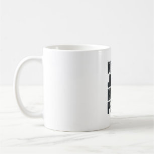 Mug Connaître Jésus Connaître la Paix Typographie Chré