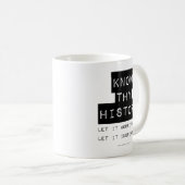 Mug Connaître ton histoire (Devant droit)