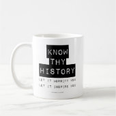 Mug Connaître ton histoire (Gauche)