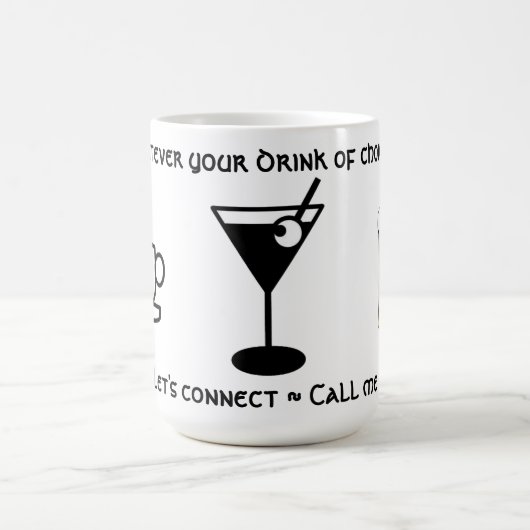 Mug Connect-Call Me - Boisson longue distance (Centre)