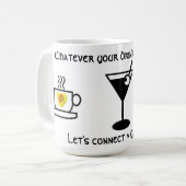 Mug Connect-Call Me - Boisson longue distance (Devant gauche)