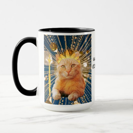 Mug Connecticut Crowned Cat Companion (Gauche)