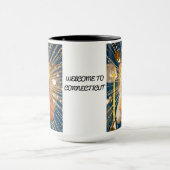 Mug Connecticut Crowned Cat Companion (Centre)