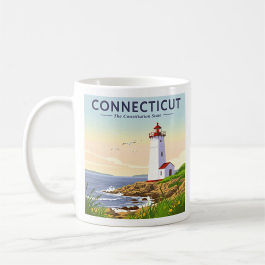 Mug Connecticut vintage (Gauche)