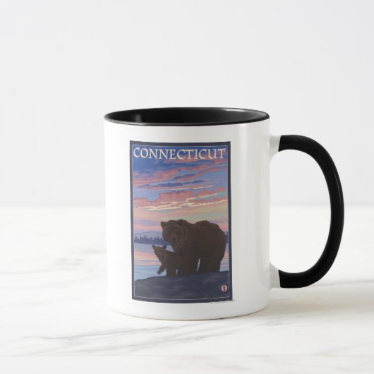 Mug ConnecticutBear et Cub (Droite)