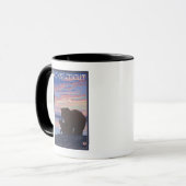 Mug ConnecticutBear et Cub (Devant gauche)