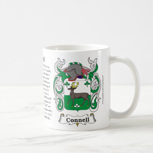 Mug Connell, l'origine, la signification et la crête (Droite)