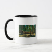 Mug Connexion automatique dans la forêt géante, séquoi (Gauche)