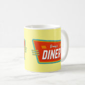 Mug Connexion Retro Diner personnalisée (Devant droit)