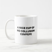 Mug Connivence Covfefe de la Russie d'atout (Gauche)