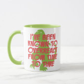 Mug Connu pour réagir en exagération (Gauche)